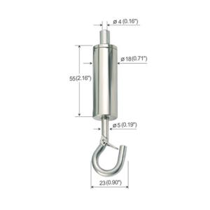 China Adjustable Wire Gripper Pring Load Hook Acoustic Panel Suspension Fittings YW86230 factory