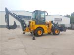 Yellow WY30-25 Backhoe Loader With Bucket 1.3m3 Wenyang Machinery Brand