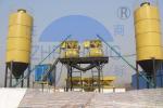 HZS75 75 Cubic Meters / Hour On Site Concrete Batching Plant, Portable Concrete