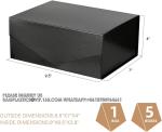 Groomsmen Proposal Boxes, Magnetic Closure Rectangle Collapsible Boxes For Gift