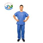 HOT SALE Nonwoven surgical cloth, hospital surgical pajamas with top and pants