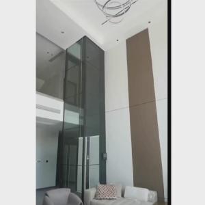 China Screw Drive Elevator with Stainless Steel Door and Emergency Stop Button factory