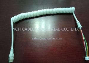 China UL20671 PSTN Phone Connect Curly Cable factory