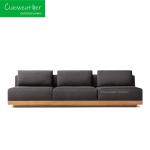 Customized Color Teak Wood Garden Sofa Set for Outdoor Combination in Patio