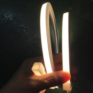 China Flexible Silicone Fluorescent Neon Strip Light 12W 24V IP65 factory