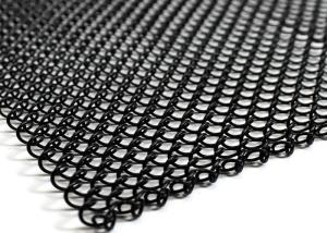 China 1.5mm Architectural Metal Mesh Acid Resistant Fireplace Mesh Screen Curtain factory