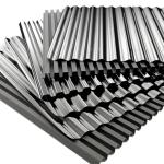 Ral Color Roofing Corrugated Steel Sheet 600 - 1250mm 275g/M2