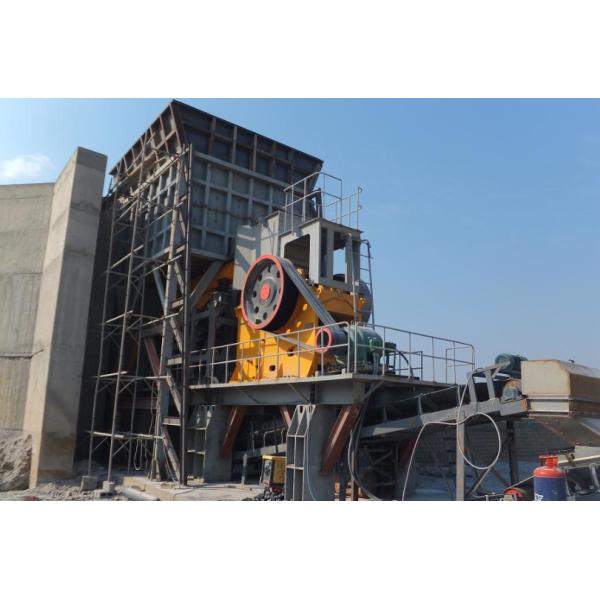 China New Diesel River Stone Crusher AC Motor Granite Stone Gold Mining Rock Crusher factory