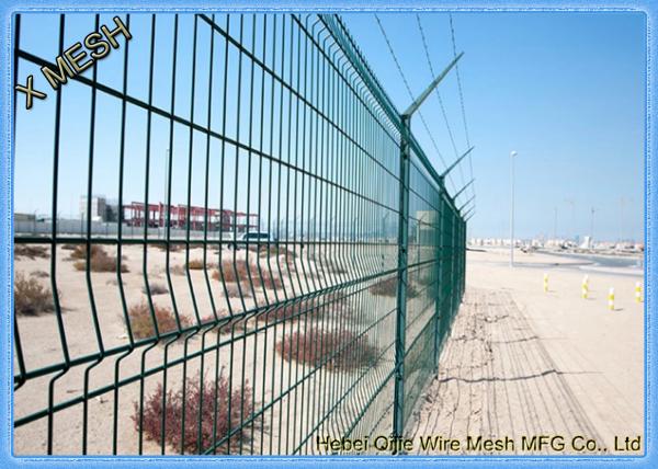 Perimeter Coated Welded Wire Fence Steel-P0007