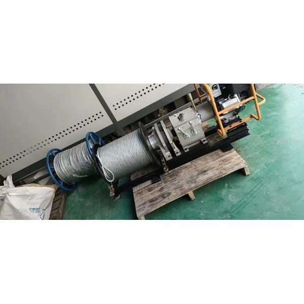 China 50 KN Gas Engine 12mm Steel Wire Pulling Machine factory