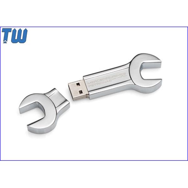 Heavy Zinc Alloy Metal Durable Tool Drive 128GB Thumbdrive Flash