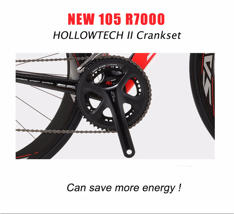 Hard Frame Sava Road Bike Carbon 700c 120kg Load Capacity For Unisex