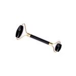 3.9CM Remove Toxins Black Face Stone Roller Obsidian Neck Beauty Instrument
