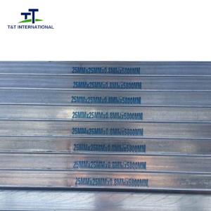 China Construction Building Galvanized Steel Square Tubing Light Weight Light Weight factory