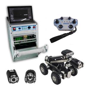 China Remote Camera Control CCTV Pipe Inspection Equipment Operating Temperature 0-50°C factory