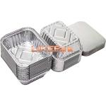Heavy Duty 450ml Aluminium Foil Food Container Insulation Round Shape