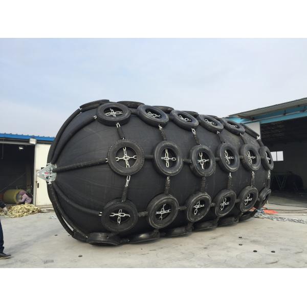 Highly Durable Marine Rubber Fender with Excellent Shock Absorption Capacity and Net Type Structure