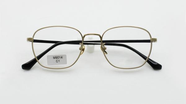 Non Prescription Glasses Frame Titanium Optical Eyeglasses for Men/Women with