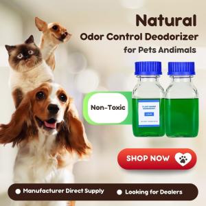 China Plant Chemical Deodorant Pets Farm Animals Deodorizer Farm Deodorant Odor Neutralizer factory