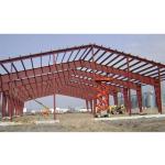 Pre Manufactured Q235B Prefab Steel Structure Buildings ASTM