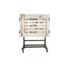 Vocational Educational Heat Exchanger Trainer Aluminum Structure