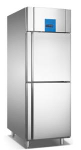 China 4 Shelf 304 Stainless Steel Fridge Freezer 700L For Kitchen factory