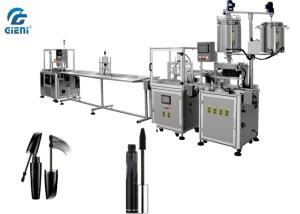 China SS 304 Cosmetic Filling Equipment With Feeder And Capper , Semi Auto Filling Machine factory