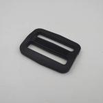 Custom Logo 24.7mm Plastic Clasp Buckle 1 Inch Plastic Triglides Slides