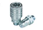 Hydraulic Quick Plug Push Pull Coupling Carbon Steel For Agriculture Equipment