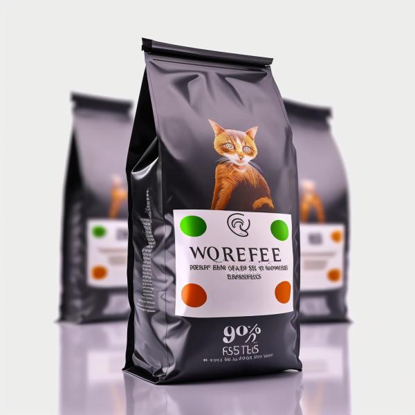 Self Sealing Side Gusset Pouch Zipper for Flat Bottom tea Coffee Pet Snack Food