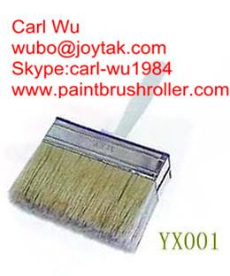 Natural pure bristle Chinese bristle synthetic mix shed fence wall paint brush