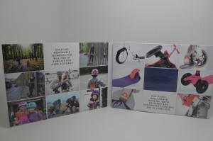 China 3.5 Inch Artwork LCD Video Mailer With Touch Screen , Video Booklets factory