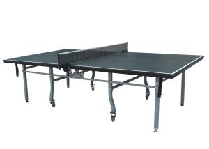 China Folding Competition Ping Pong Equipment Movable 2740*1525*760 Mm With Wheels factory