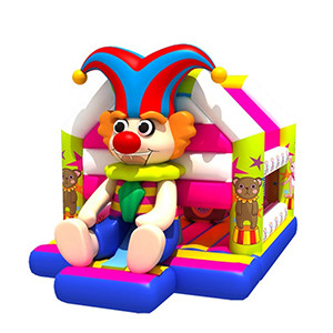 Inflatable Clown Junmping Bouncy House Colorful Clown Bouncy Castle Clown Bouncy
