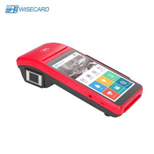 China 4G Wifi Smart Biometric POS With Fingerprint Reader Touch Screen factory