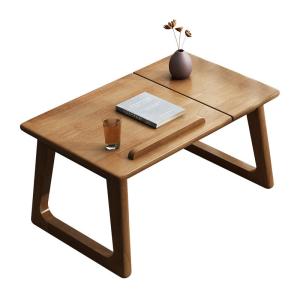China Customize Wooden Side Table for Learning and Living Room Furniture without Folded in Natural Color factory