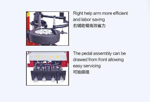 Trainsway Automobile Maintenance Tire Machine Tire Changer Zh665RA