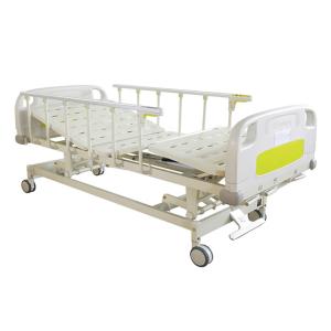 China 500MM 2 Crank Adjustable Manual Crank Hospital Bed factory