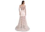 Women ' S Long Sleeve Evening Gowns And Ladies Wedding See Through A - Line