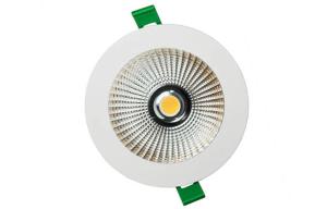China 9.8 Watt Dimmable Bridgelux COB LED Down Light 620Lumen IP 20 Recessed Light factory