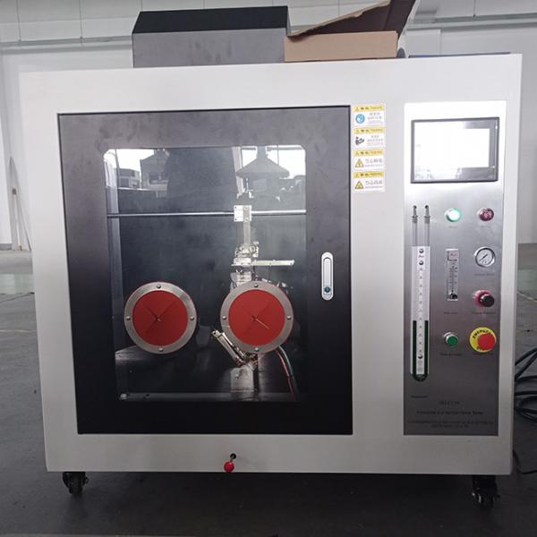 China Automatic Flame Testing Equipment UL 94 Test Equipment PLC Control factory