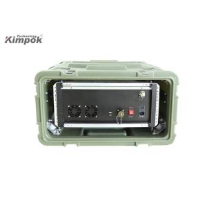 Tactical Powerful COFDM IP Transmitter Wireless 100W Military