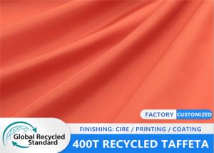 China 400T Ripstop Taffeta 100% Recycled Polyester Fabric factory