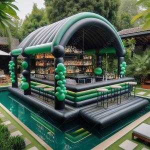 China Luxury Adult Inflatable Bar With Pool Big Inflatable Pool Bar Party Inflatable Bar Swimming Pool factory