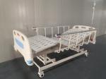 Manual Three Cranks Hospital Medical Patient Adjustable Beds for Home With