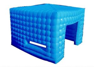 China cube shape inflatable exhibition building factory