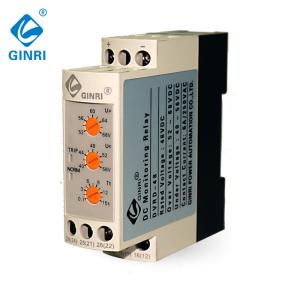 China Overvoltage Protection Dc Under Voltage Monitoring Relay 12V 24V 36V 48V factory