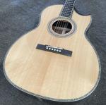 Custom OOO-45 AAAAA 5A Solid Wood Martin Style Cutaway Acoustic Guitar with