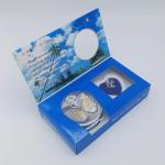 DIY Wish Pearls Necklace Gift Box Jewelry Set with Fish Cage Pendant for