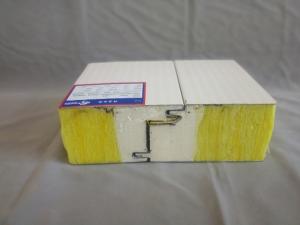 China Customized Modern Fireproof Glass Wool Sandwich Panel Waterproof Soundproof factory